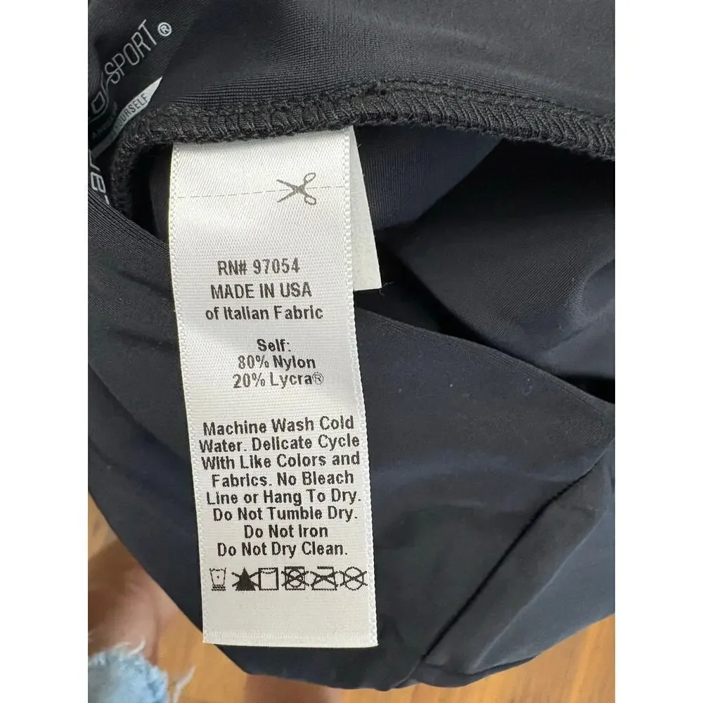 Lanston Sport women’s NWT’s black cropped leggings. Size medium